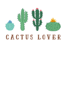 Cactus lover / Kaktuszok szerelmese - világos